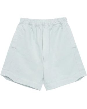 GR10K Hellgraue sportshorts mit elastischem bund - Blau
