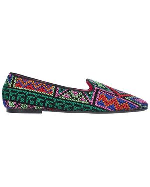Elena Iachi Ballerina Shoes - Blue