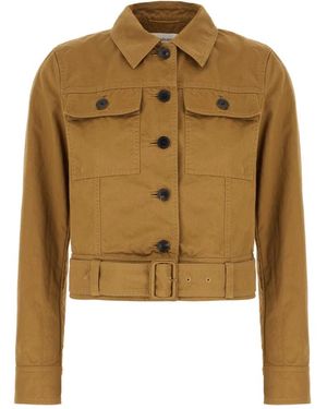 Saint Laurent Jackets - Metallic
