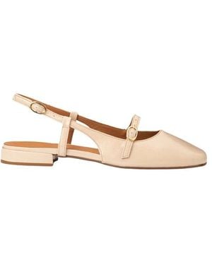 Maison Toufet Ballerinas - Neutre