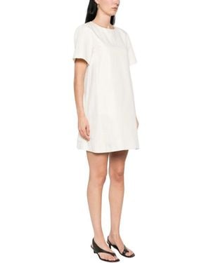 Weekend by Maxmara Kleedjes ,Korte Jurk - Wit