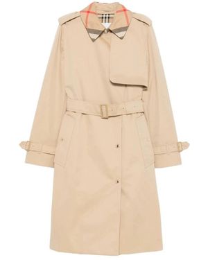 Burberry Trench Coats - Natural