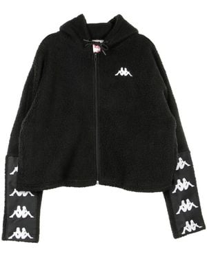 Kappa Zip-Throughs - Black