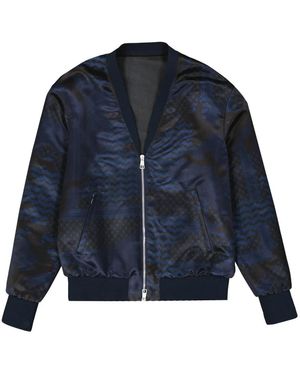 Neil Barrett Bomber Jackets - Blue