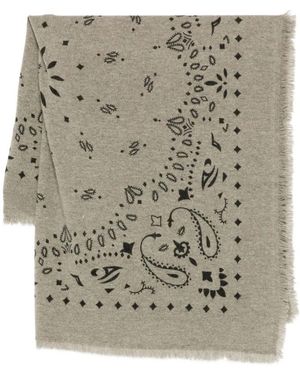 Kujten Accessoires ,Wol Hachiko 2002 Bandana - Naturel