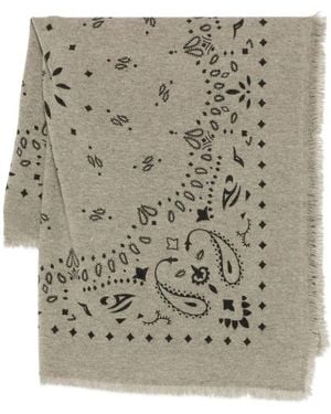 Kujten Accessoires ,Wol Hachiko 2002 Bandana - Naturel