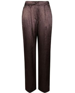 Liu Jo Straight Trousers - Brown