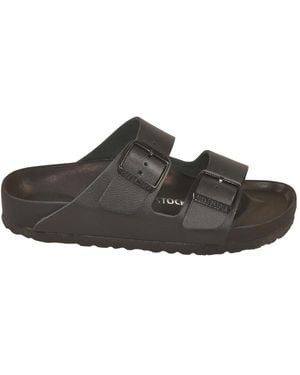 Birkenstock Sliders - Marrone