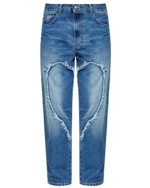 Carne Bollente Loose-Fit Jeans - Bleu