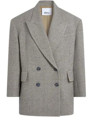 Erika Cavallini Semi Couture Blazers - Grey
