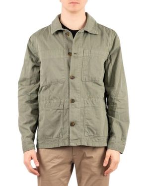 Sebago Jassen ,Groen ,Katoen Dorr Shirt Jacket