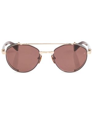 Balmain Brigade Iv Sonnenbrille - Pink