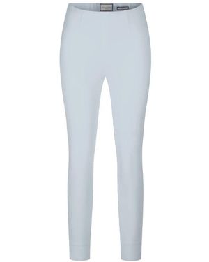 Seductive Slim-Fit Trousers - Bleu
