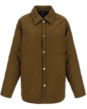 A.P.C. Light Jackets - Verde