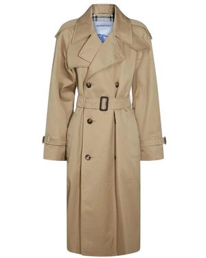 Burberry Braune Jacke Für Frauen Stilvoll - Natur