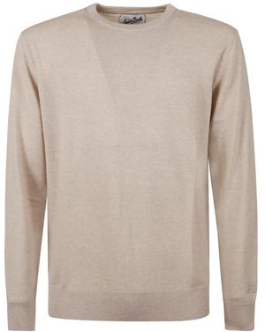 MC2 Saint Barth Round-Neck Knitwear - Grey