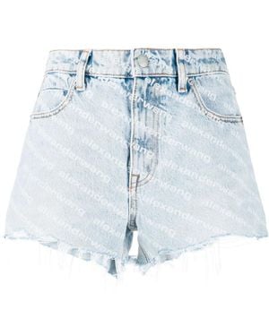 Alexander Wang Denim Shorts - Blue