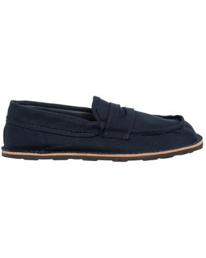 Moschino Einfache desert college loafers - Blau