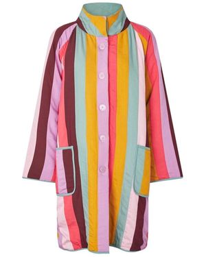 Lolly's Laundry Single-Breasted Coats - Red