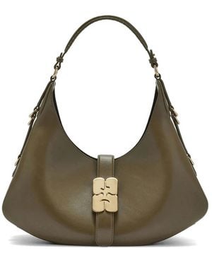 Ganni Shoulder Bags - Verde