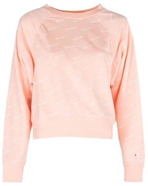 Champion Bluza; C-Neck; - Pink