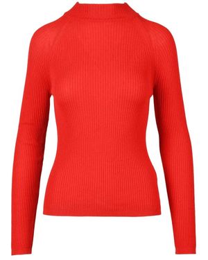 Mantu Round-Neck Knitwear - Rouge