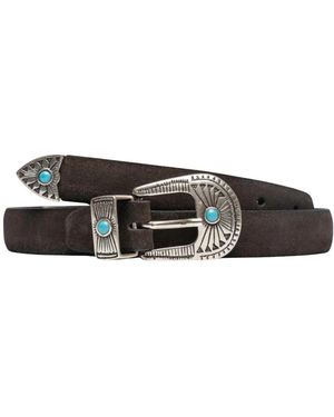 Alberto Luti Belts - Black