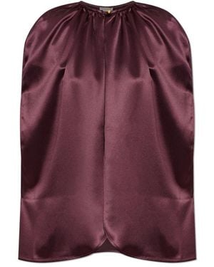 By Malene Birger Dallias Poncho - Paars