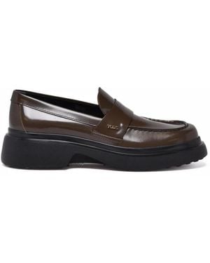 Tod's Mocassino Spazzolato - Schwarz