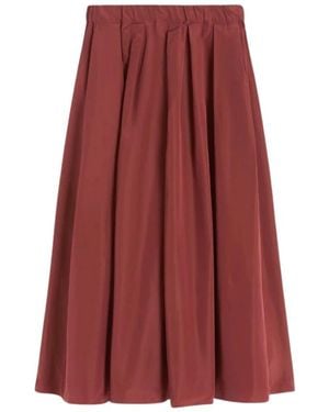 Weekend by Maxmara Midi Skirts - Red