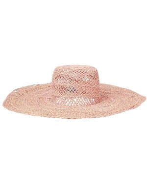 Flapper Fulvia Strohhut - Pink