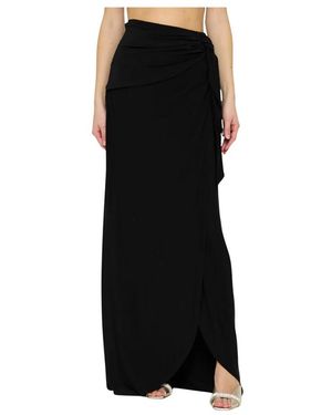 FEDERICA TOSI Maxi Skirts - Black