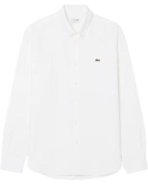 Lacoste Casual Shirts - Blanco