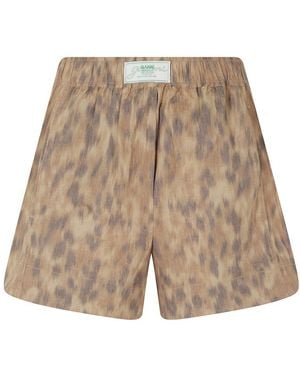 Ganni Short Shorts - Neutro