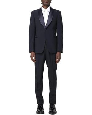 Emporio Armani Single Breasted Suits - Black
