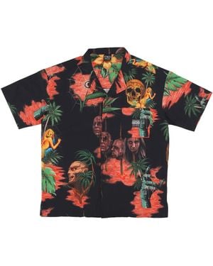 Propaganda Short Sleeve Shirts - Black