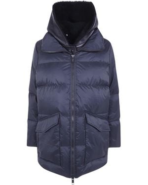 Yves Salomon Winter Jackets - Azul