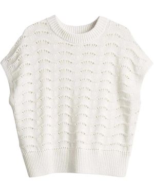 Opus Pydra Pullover - Wit