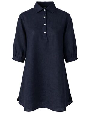 Gran Sasso Shirt Kleider - Blau