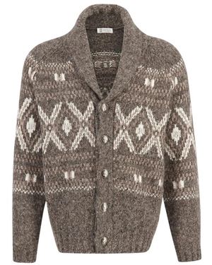 Brunello Cucinelli Cardigans - Grey
