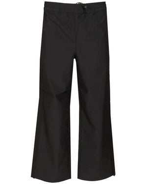 Arte' Wide Trousers - Black