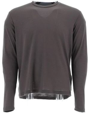 Herno Truien & Vesten ,Bruin ,Sweater - Grijs