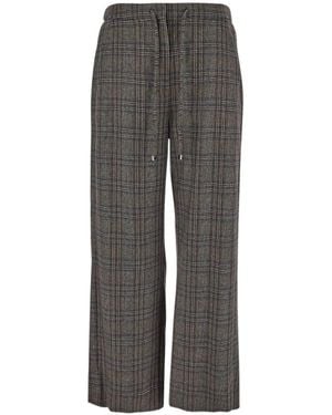 Max Mara Wide Trousers - Gris