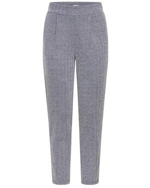 Ichi Slim-Fit Trousers - Grey