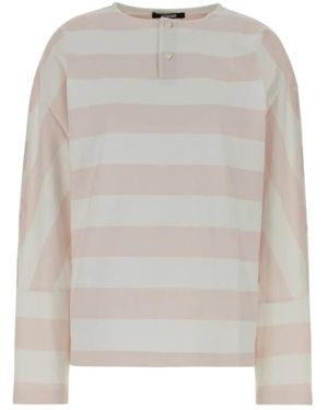 Jacquemus Long Sleeve T-Shirts - Grey