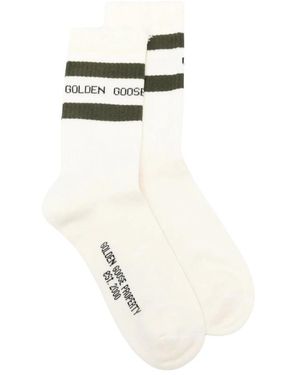 Golden Goose Ondergoed ,Wit ,Socks