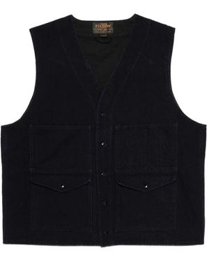Filson Vests - Negro