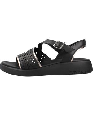 Stonefly Onda 3 Nappa Lth - Zwart