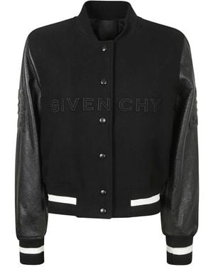 Givenchy Bomber Jackets - Black