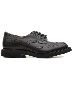 Tricker's Laced Shoes - Nero